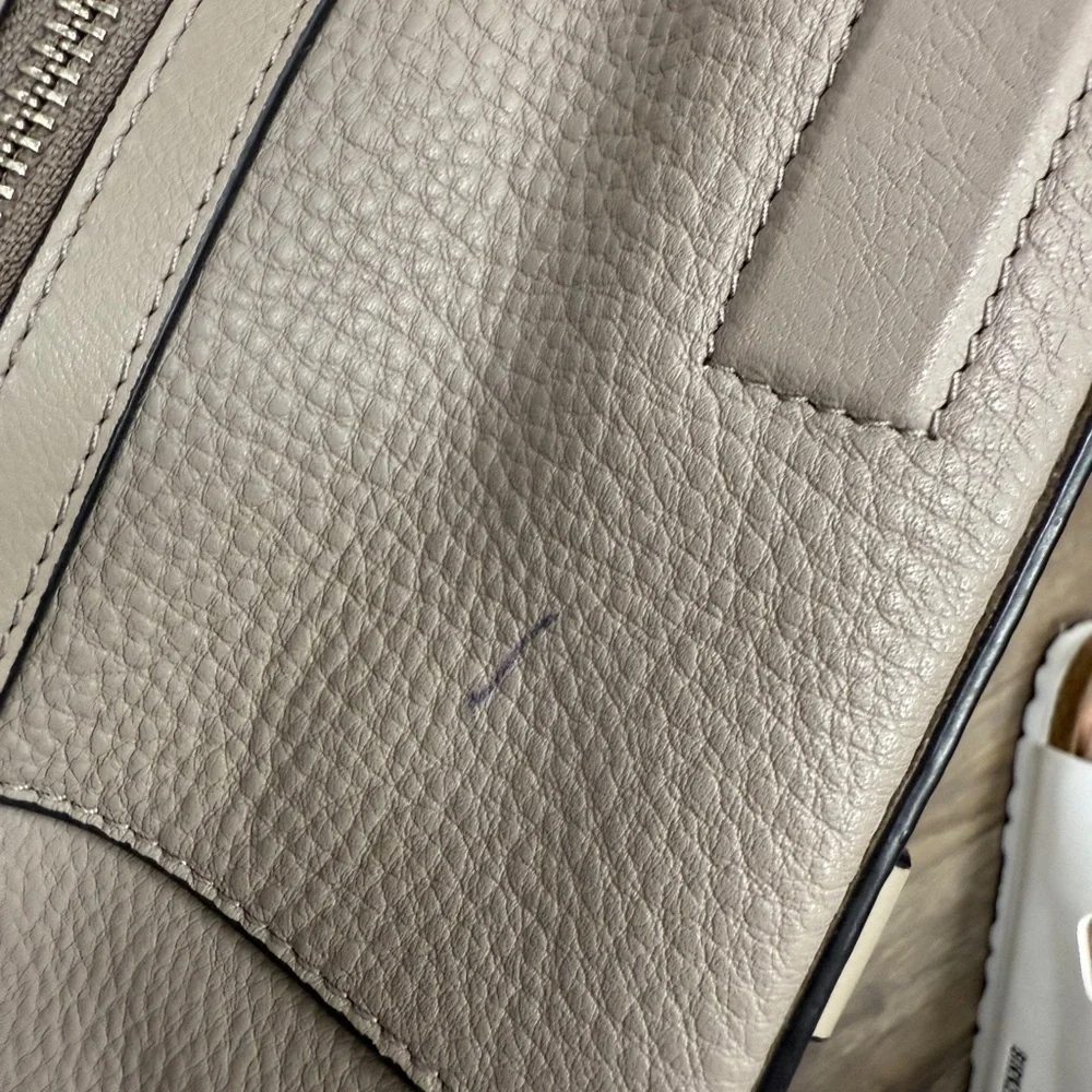 Tory Burch Gemini Grey Handbag